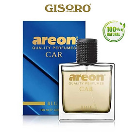 Nước hoa ô tô cao cấp AREON Car Blue Perfume 100ml - NHẬP KHẨU BULGARIA