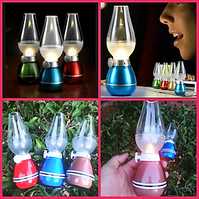 Mua ĐÈN DẦU ĐIỆN CẢM ỨNG THỔI BẬT TẮT TRANG TRÍ CỰC ĐẸP