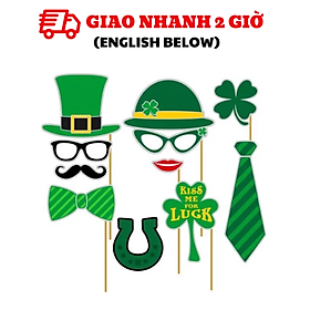 Bộ phụ kiện chụp ảnh Photo Props Patrick's Day ptd25