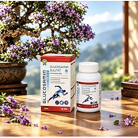 Viên uống Glucosamin 1500mg , hộp 60 viên, hỗ trợ xương khớp