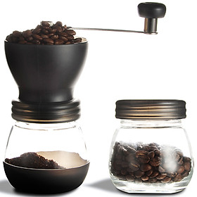 Manual Coffee Grinder Coffee Bean Grinders Maker Ceramic Coffee Container Coffee Grinder Coffee Maker