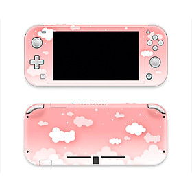 Mua Skin decal dán Nintendo Switch Lite mẫu Màu Pastel mây trời đỏ hồng (dễ dán  đã cắt sẵn)