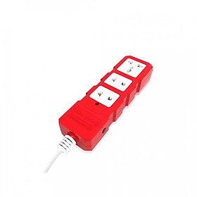Mua Ổ cắm công suất lớn Điện Quang ĐQ ESKHP 3RW 5M (3 lỗ  màu đỏ trắng  dây dài 5m)