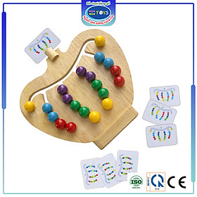 Đồ chơi gỗ Trái táo tìm đường | Winwintoys 62212 | Phát triển khả năng tư duy và khéo léo | Đạt tiêu chuẩn CE và TCVN