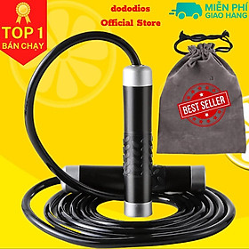 Dây nhảy thể lực giảm cân 0.5kg chính hãng dododios, hỗ trợ luyện tập thể dục, thể thao tiện lợi tại nhà