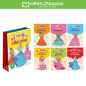 Sách Túi Bé Tô Màu Công Chúa ( 6 Cuốn )