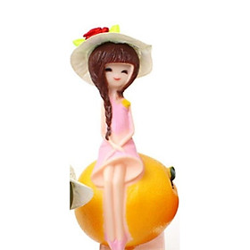 Bộ 4 mô hình đồ chơi cô gái trái cây Fruit girl ( hỗ trợ gói quà miễn phí)