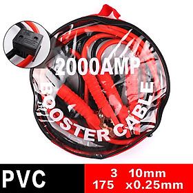 Mua { Hàng tốt } Dây câu bình ắc quy ô tô  nạp acquy xe máy  chất lượng cao tải 500A