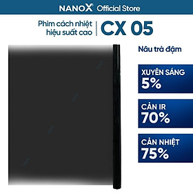 Mua Phim cách nhiệt dán kính NanoX CX 05 màu tối chống nắng nóng  chống UV  chống nhìn trộm