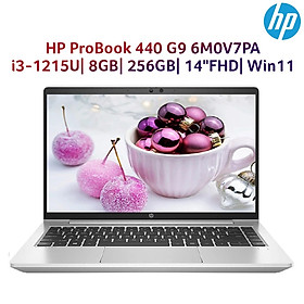 Hình ảnh Máy tính Laptop HP ProBook 440 G9 6M0V7PA (14" Full HD/Intel Core i3-1215U/8GB/256GB SSD/Windows 11 Home) - Hàng Chính Hãng