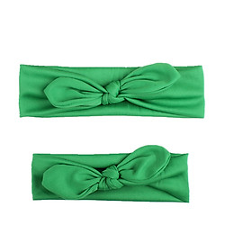Sét băng đô turban cho mẹ và bé cùng diện chất vải cotton co giãn mẫu bán chạy BĐMB04