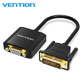 Cáp chuyển đổi tín hiệu DVI 24+1 to VGA dài 15cm Vention - Hàng chính hãng