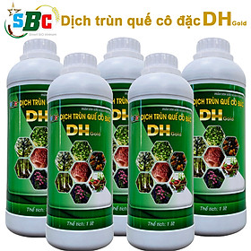 1 Lít - Dịch trùn quế chính hãng DHgold cô đặc, Đầy đủ đa,trung,vi lượng, đầy đủ chất cho cây -76129