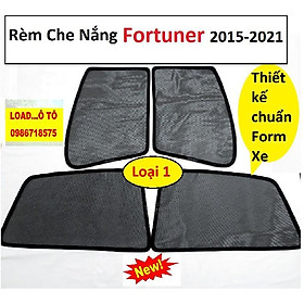 Rèm Che Nắng Nam Châm Toyota Fortuner 2015-2022 Load Ô Tô Cao Cấp