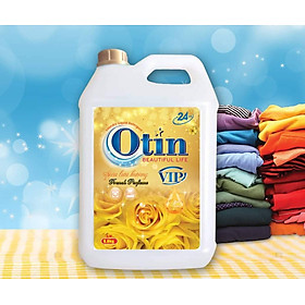 Nước giặt xả Otin vip hương thơm tươi mát lưu hương lâu can 9.36kg