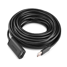 Cáp USB 10m, 15m, 20m Có IC Khuếch Đại | Độ dài 10 15 20 mét | tốc độ truyền lên đến 480Mbps