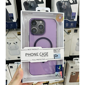 Ốp Wiwu Ultra Thin Frosted phone case UTFC-103 Cho Iphone 14 được làm bằng PC mờ, thiết kế trong suốt, chống oxy hóa, không dễ ố vàng - Hàng Chính Hãng
