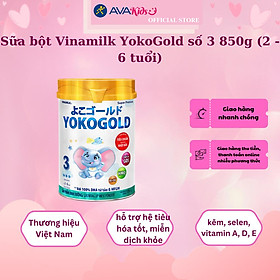 Sữa bột Vinamilk YokoGold số 3 850g (2 - 6 tuổi)