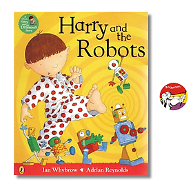 Sách - Harry and the Robots by Adrian Reynolds | Children's English Picture Book