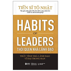 Hình ảnh Sách - Thói quen Nhà lãnh đạo - habits of Leaders