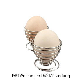 Mua Ly Vòng Xoắn Ăn Trứng Inox Chống Nóng 4x4cm
