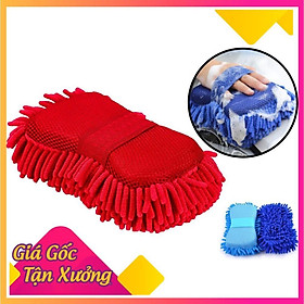 Mua Bao Tay Rửa Xe Bọt Biển Chuyên Dụng 2 Trong 1 Hình San Hô