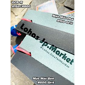 Mua Đá Mài Nhật Bản Naniwa 2 Mặt  Mài Thô/ Mài Trung - Mài Phá/ Mài Bén  Cỡ Nhỏ GCB-R: #150 | #800 | 133x28x36mm