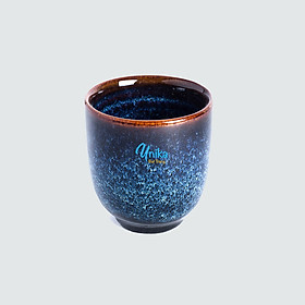 Mua Cốc Cafe 7x8 - Cốc Cà Phê 7x8 Men Xanh Hoả Biến - Dòng cốc cao cấp - Gốm Sứ Bát Tràng