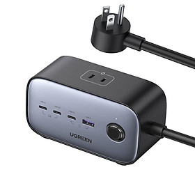 Mua Sạc điện thoại laptop DigiNest Pro 3 cổng USB-C và 1 cổng USB 100W màu đen dây cắm dài 1m8 Ugreen 40896  - Hàng chính hãng