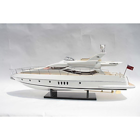Thuyền gỗ trang trí AZIMUT 68S