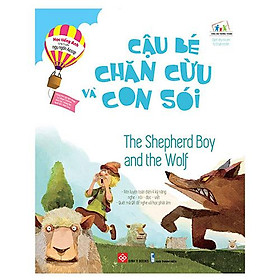 Hình ảnh Học Tiếng Anh Cùng Truyện Ngụ Ngôn Aesop - Cậu Bé Chăn Cừu Và Con Sói (Song ngữ Anh-Việt)