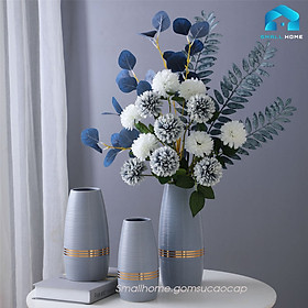 Bình hoa trang trí, cắm hoa hiện đại, tối giản phong cách cổ điển cho phòng khách, làm việc