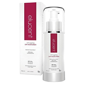 Elucent Anti Ageing Day Moisturiser SPF50 + 95ml
