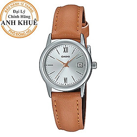 Đồng hồ nữ dây da Casio LTP-V002L-7B3UDF