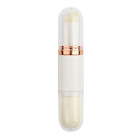 Four In One Makeup Brush Double-headed Retractable Cosmetic Brush Portable Soft Cosmetic Brush Beauty Makeup Tools