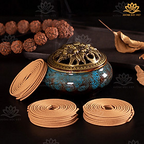 Mua Nhang Khoanh Trầm Hương Cao Cấp Xưởng Mộc Việt - Nhang Trầm Sạch-Thơm Dịu Nhẹ-An Toàn Cho Sức Khoẻ-Dùng Thưởng Trầm-Xông Nhà-Giúp An Thần-Tạo Giấc Ngủ Ngon Hơn
