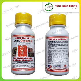 Phân Bón Lá AminoQuelant 05 Boron & Amino Acids - Chai 100ml - Tăng Khả Năng Thụ Phấn, Hạn Chế Rụng Bông Rụng Trái, Tăng Đậu Trái VTNN Nông Điền Trang