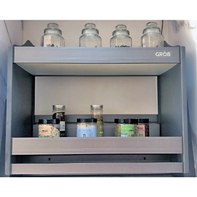 Giá Để Gia Vị Điện Cảm Ứng Chạm Grob - Hàng Chính Hãng