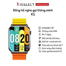 Đồng hồ thông minh Kieslect KS | 1.78 inch | Ultra AMOLED | 330mAh | Nghe gọi trực tiếp - Hàng Chính Hãng