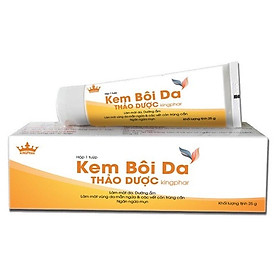 Kem bôi da Thảo dược Kingphar, tube 25g, dưỡng ẩm, ngừa mụn