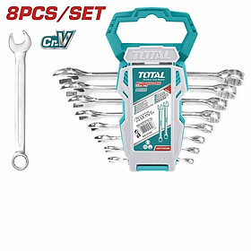 Mua BỘ CỜ LÊ VÒNG MIỆNG 8 CHI TIẾT 6-19MM TOTAL THT102286 - HÀNG CHÍNH HÃNG