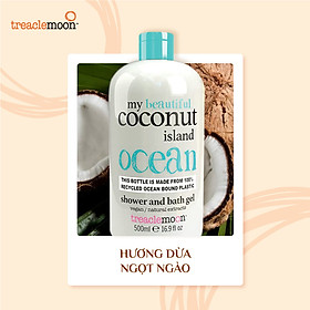 Gel tắm dưỡng da tinh dầu dừa Treaclemoon 500ml