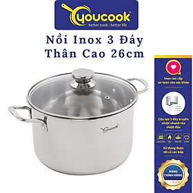 Mua Nồi Inox 3 Đáy You Cook 26 cm