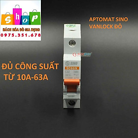 Mua Aptomat Sino Vanlock 1 Pha Đủ công suất 10A-63A - SC68N Sino-Giadung24h