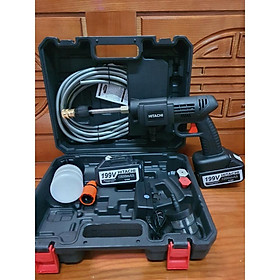 Mua Máy rửa xe  tưới cây dùng pin 199V HITACHI  máy có 2 chế độ xịt rửa và phun tưới tiện lợi  máy khỏe(có video test