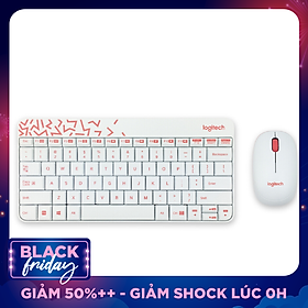 Bộ Chuột Và Bàn Phím Không Dây Logitech MK240/MK245