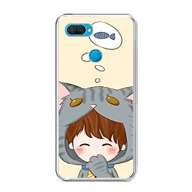 Ốp lưng điện thoại Oppo A12 - Silicon dẻo - 0044 COUPLEBOY05 - Hàng Chính Hãng