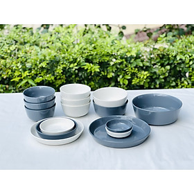 Mua Bộ bát đĩa Mono 6 người 15P - Erato - Hàng nhập khẩu Hàn Quốc