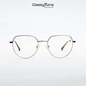 Gọng kính cận, Mắt kính giả cận kim loại Form vuông thời trang Nam Nữ Avery Larum - GlassyZone