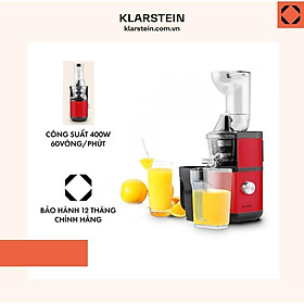 MÁY ÉP CHẬM 400W KLARSTEIN FRUITBERRY 10029378 - Hàng Chính Hãng 